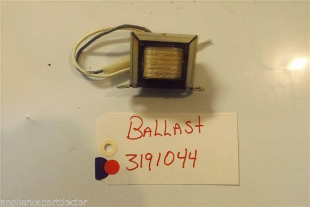 KITCHENAID STOVE 3191044 Ballast USED PART KITCHENAID STOVE 3191044 Ballast USED PART